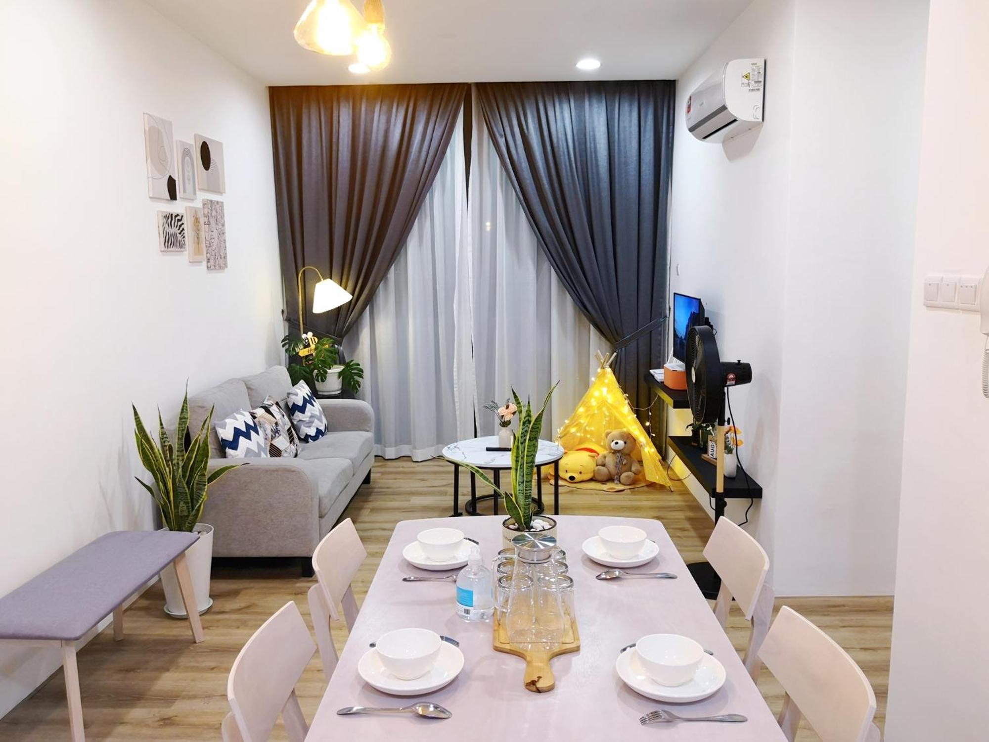Hanns&freewifi&washer+pool@sunshinecomforthmstay3 Apartment *